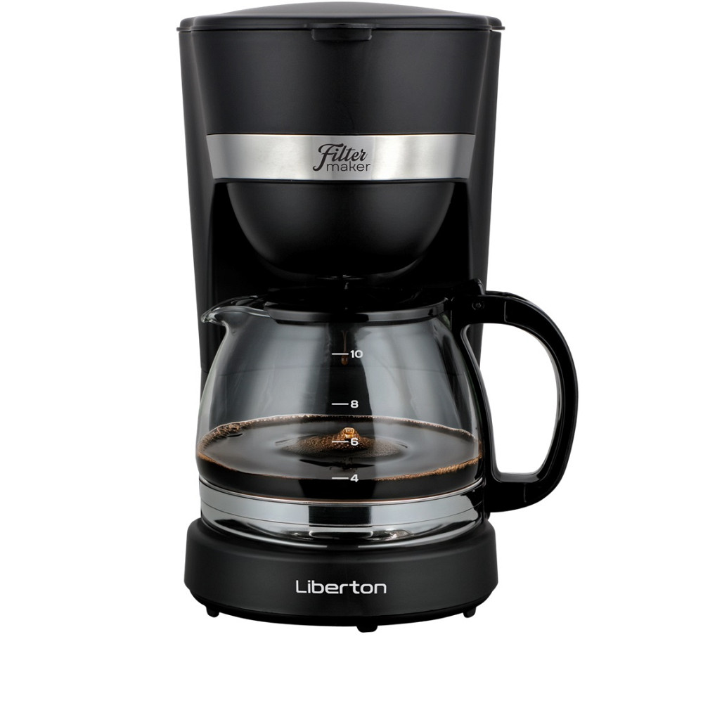 Кофеварка капельная Liberton LCM-2201 750 Вт черная Київ - зображення 4