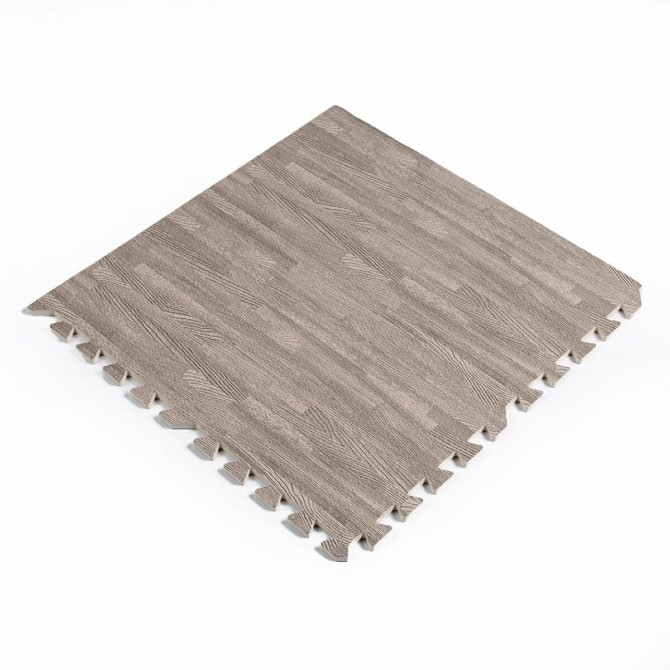 Підлога пазл - модульне підлогове покриття 600x600x10мм сіре дерево SW-00000209 Днепр - изображение 8