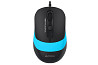 Мышь компьютерная проводная A4Tech Fstyler FM10 Black/Blue синяя Київ