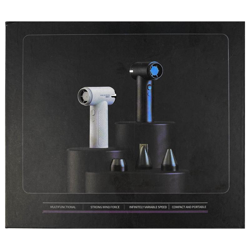 Портативный турбовентилятор с насадками HX132 3300mAh Херсон - зображення 7