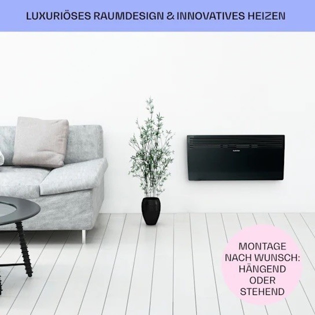 Конвекторний обігрівач Klarstein Hot Spot Slimcurve 2000/1000W з таймером Косов - изображение 5