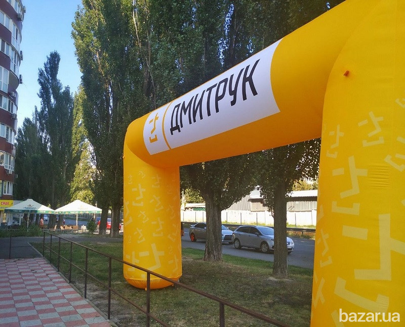 Надувные арки брендированные Inflatable arches branded Киев - изображение 7