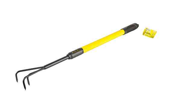 Культиватор садовый MASTERTOOL с телескопической металлической ручкой 740-1010 мм 14-6177 Харків