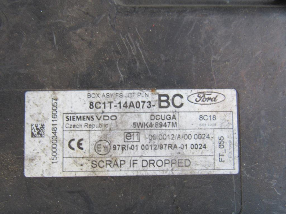 Блок комфорта Ford Transit 2006-2014 (8C1T-14A073-BC) Ковель - изображение 2