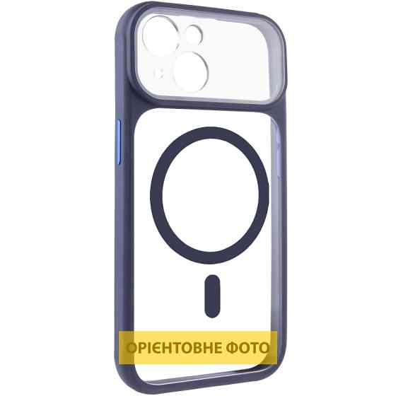 Чехол TPU+PC GETMAN Moon Clear with MagSafe для Apple iPhone 15 (6.1") Херсон