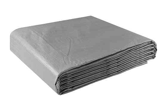 Тент универсальный MASTERTOOL TARPAULIN 5 × 8 м 110 г/м² Silver 79-7508 Харьков