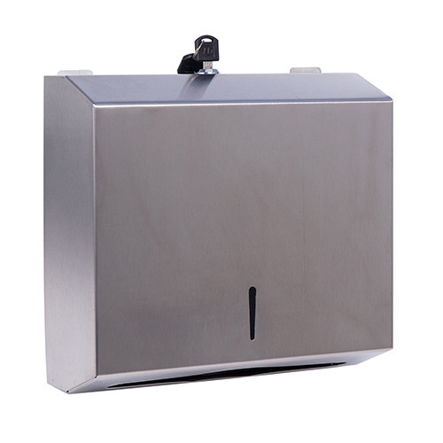 Держатель полотенец бумажных в пачке V-сложения сатиновый, нерж. сталь Киев - изображение 1