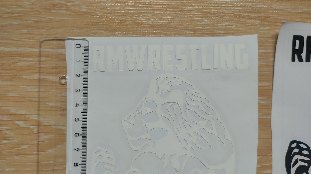 Наклейка на авто Лев rmwrestling Чёрная, Белая Борисполь - изображение 6