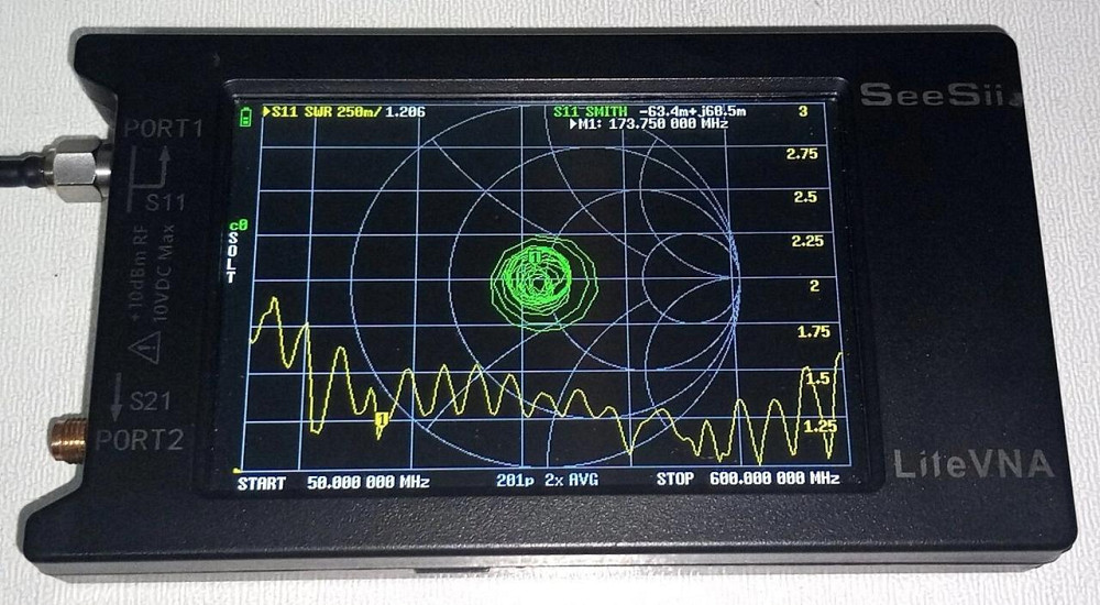 Антенна автомобильная 75-600MHz 3dBi, до 25W, RG174 3 м SMA-female, на магните, для радиостанций (10 Днепр - изображение 3