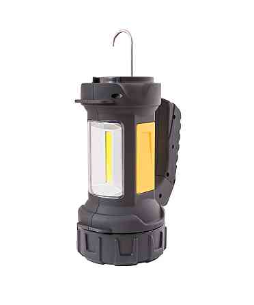 Фонарь MASTERTOOL 2в1 с ручкой 360° 4 режима 180х94х143 мм CREE LED+COB LED 4xAA ABS 94-0804 Харків