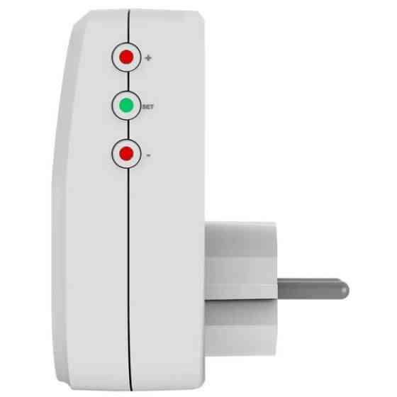 Реле напруги ColorWay (16A/3680W) 150V-210V/230V-280V DS2 Black/White (CW-VR16-02D) Харків