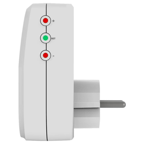 Реле напруги ColorWay (16A/3680W) 150V-210V/230V-280V DS2 Black/White (CW-VR16-02D) Харків - зображення 3