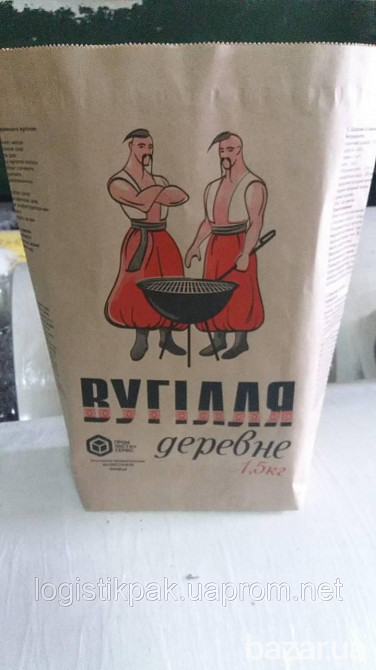 Мешки бумажные|1,5кг для|древесного|угля Харьков - изображение 4