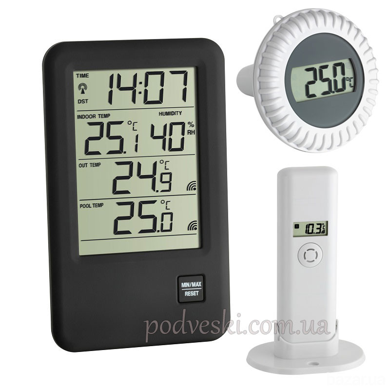 Электронные термометры, оконные термогигрометры, домашние метеостанции Германия Київ - зображення 6