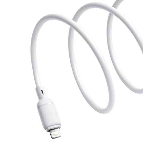 Дата кабель Baseus Silky Series OS Fast Charging USB to Lightning 2.4A (2m) (P1037770) Херсон
