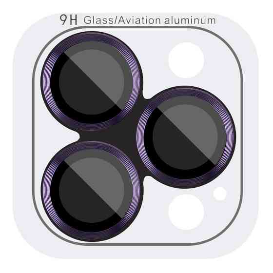 Защитное стекло Metal Classic на камеру (в упак.) для Apple iPhone 14 Pro (6.1") / 14 Pro Max (6.7") Херсон