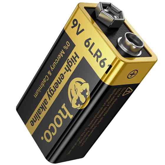 Батарейки Hoco JA9 9V (6LR61) Alkaline 1 pcs Херсон