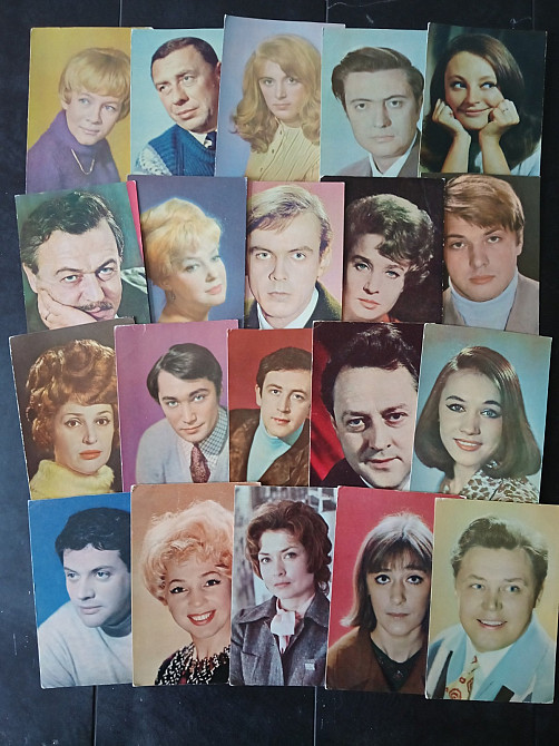 коллекционные открытки с фото советских и зарубежных киноартистов Днепр - изображение 6