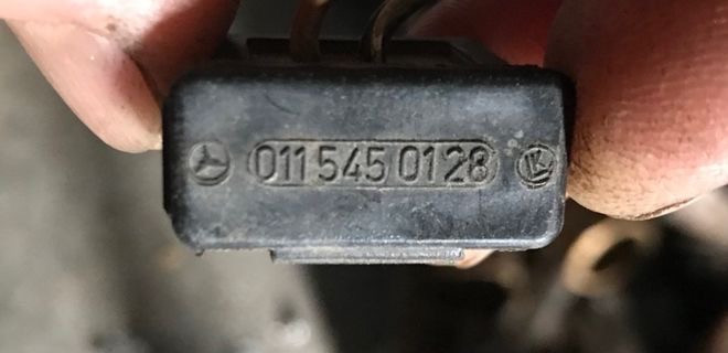 Бу разъём фишка Mercedes 0115450128, 011 545 01 28 Кропивницкий - изображение 2