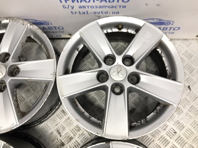 Диски титан комплект R16 Mitsubishi Lancer 10 1.5 БЕНЗИН 4A91 2007 (б/у) Киев - изображение 3