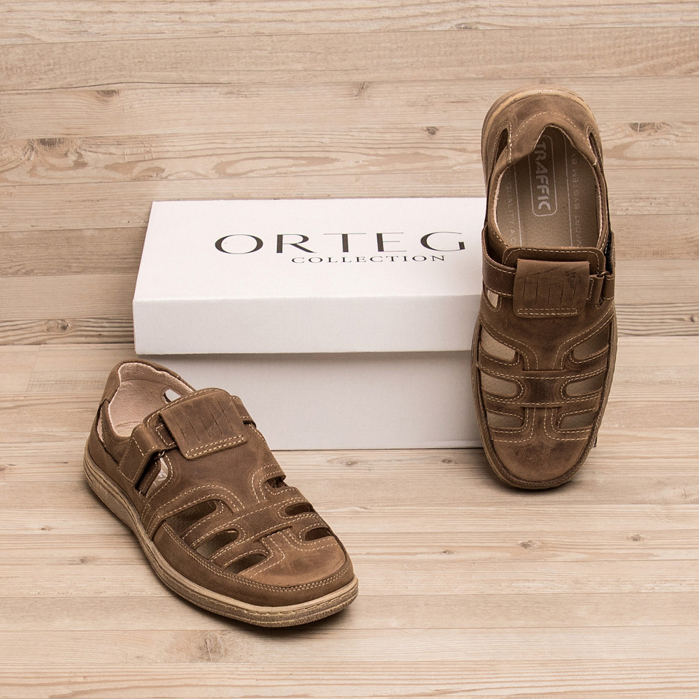 Мужские кожаные летние туфли Comfort olive Киев - изображение 12