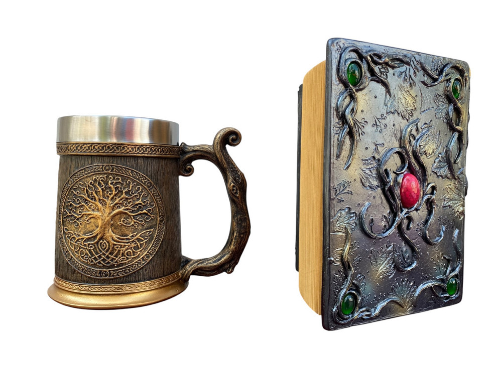 Подарочный набор Кухоль 3 Друид Игграль и Блокнот 3 «Лесной Гримуар Лисы» Київ - зображення 4