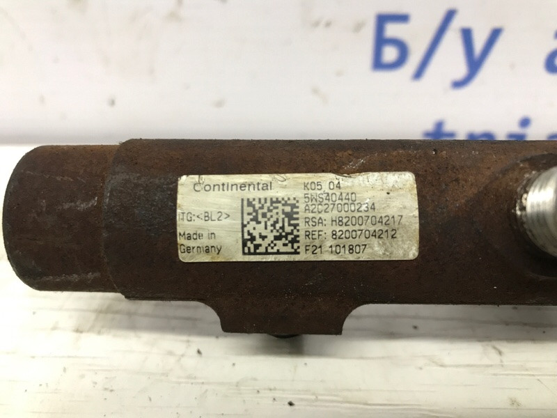 Топливная рампа Renault Megane 3 1.5 DIESEL K9K 2008 (б/у) Київ - зображення 3