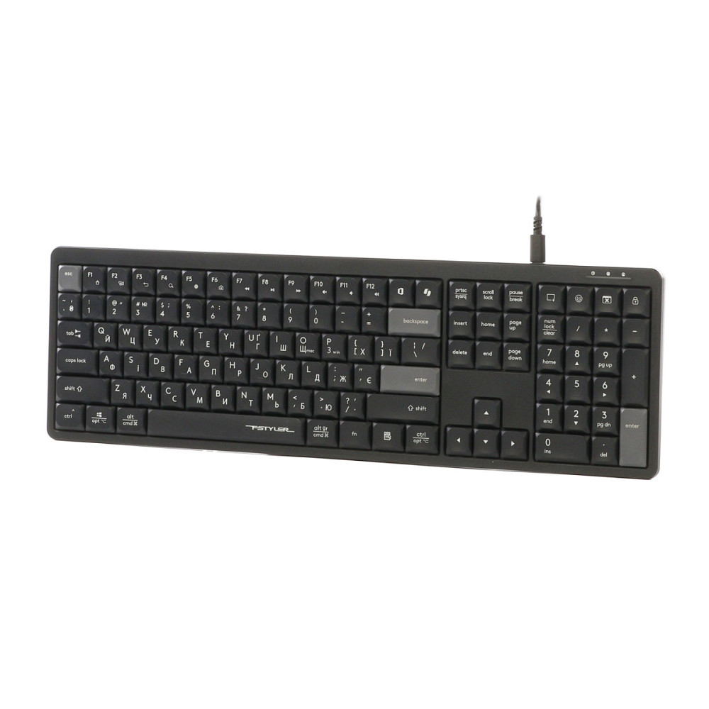 Клавиатура компьютерная проводная A4Tech FX55(Black) черная Київ - зображення 2