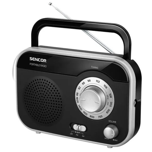 Радіоприймач Sencor SRD 210 Black/Silver (35043171) (Код товару:37578) Харків - зображення 1