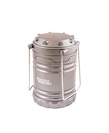 Фонарь раздвижной для кемпинга MASTERTOOL 180х86 мм COB LED 3xAA ABS 94-0803 Харків