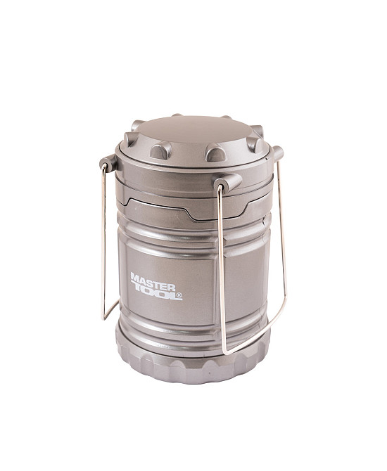 Фонарь раздвижной для кемпинга MASTERTOOL 180х86 мм COB LED 3xAA ABS 94-0803 Харків - зображення 4