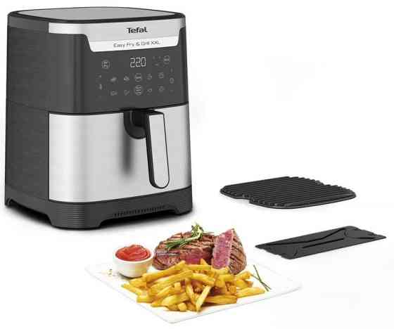 Мультипечь Tefal Easy Fry & Grill XXL EY801D15 6.5 л 1830 Вт серебристая Київ