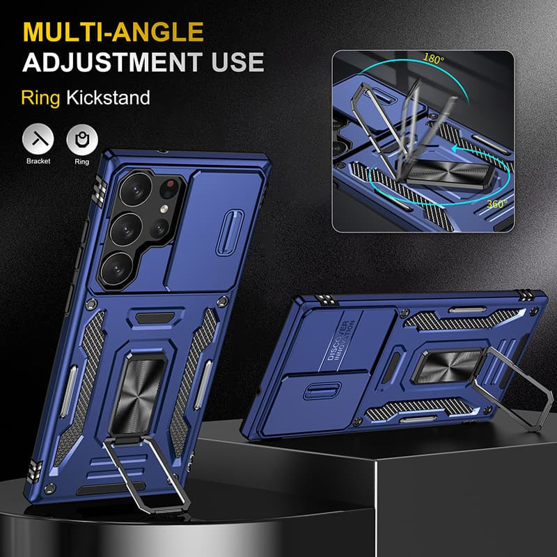 Ударопрочный чехол Camshield Army Ring для Samsung Galaxy S23 Ultra Херсон - изображение 3