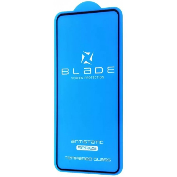 Захисне скло BLADE ANTISTATIC Series Full Glue для Xiaomi Redmi Note 12 4G/12 5G/Poco X5 5G Black (К Харків - зображення 1
