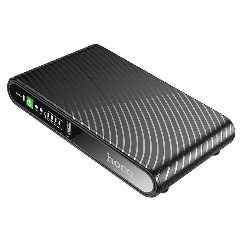 Источник бесперебойного питания Hoco DB63 Portable DC UPS для роутеров 5V/9V/12V 10000 mAh Херсон - изображение 7