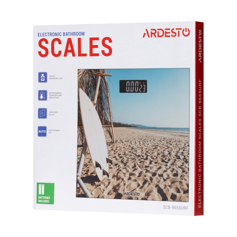 Весы напольные электронные Ardesto SURF SCB-965SURF 150 кг Киев - изображение 5