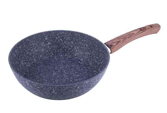 Сковорода глибока Kamille Grey Marble KM-4168 30 см Київ