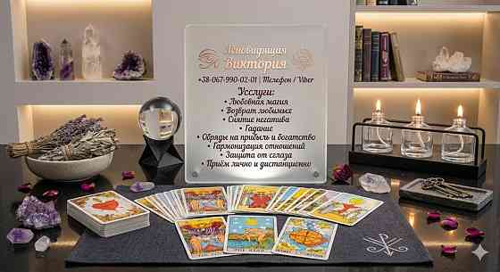 Помощь ясновидящей Киев. Гадание, приворот, обряды на богатство. Київ