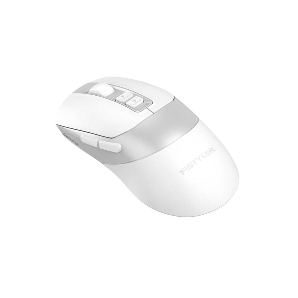 Мышь компьютерная безпроводная A4Tech Fstyler FB50C Plus (White) белая Київ - зображення 8
