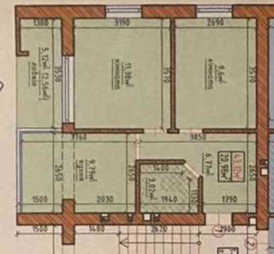 Від Забудовника! Продаж 2-ох рівневої квартири Наварійська 77м2 Львов