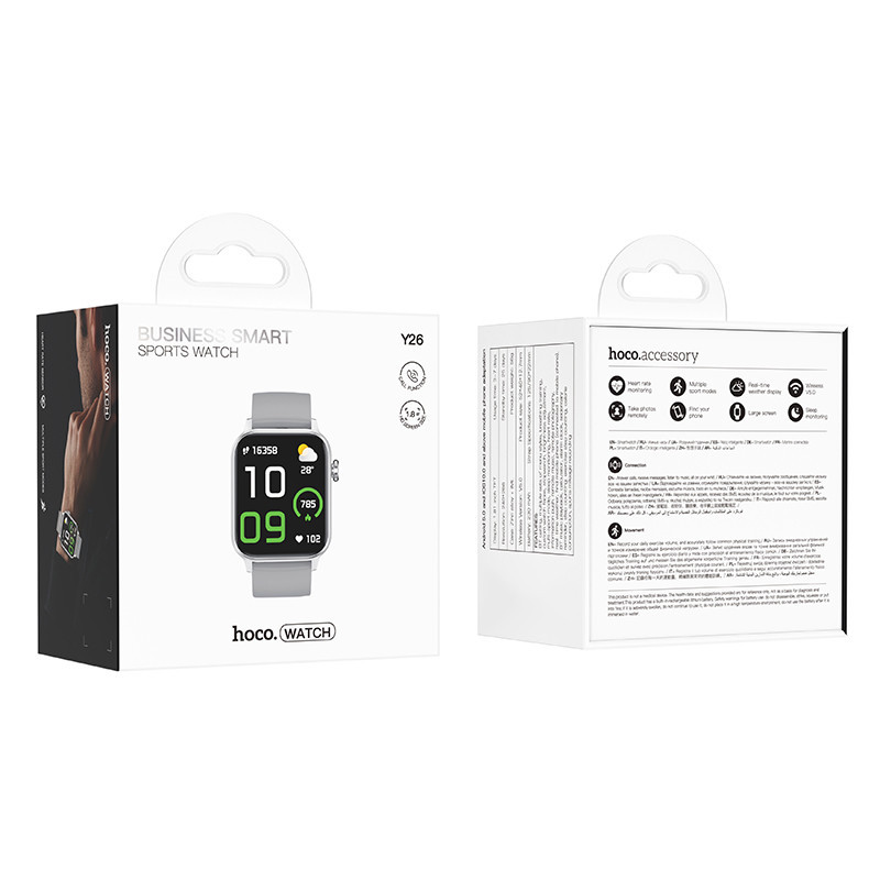 Смарт-часы Hoco Smart Watch Y26 Smart sports watch (call version) Херсон - изображение 4