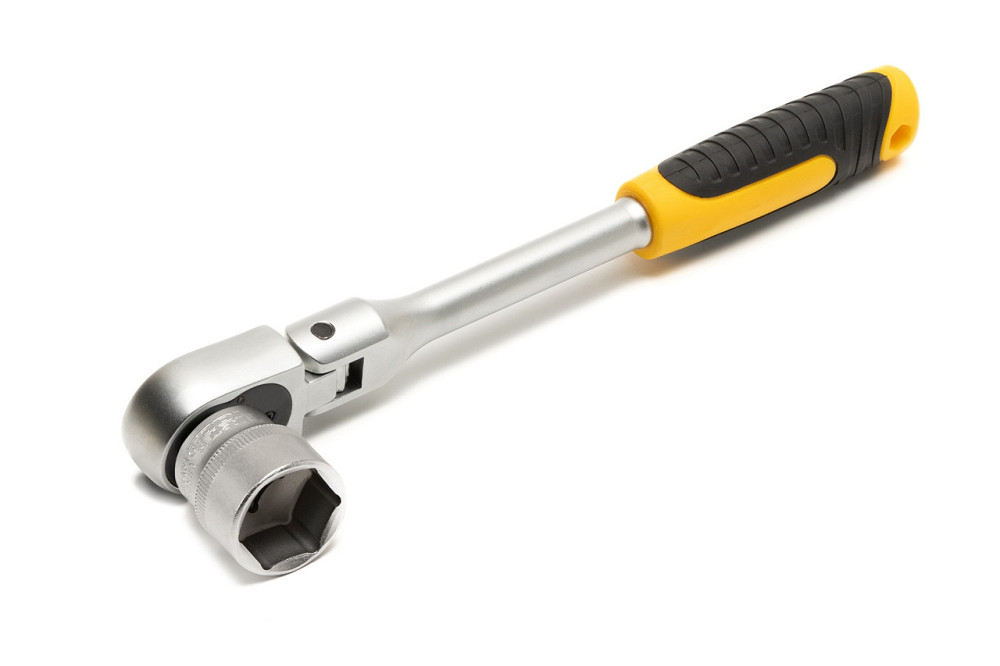 Трещотка MASTERTOOL 1/2" 72T с карданом 78-0144 Харків - зображення 12