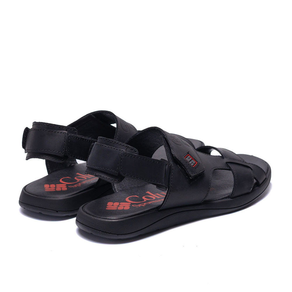 Мужские кожаные сандалии  Black Leather Київ - зображення 4