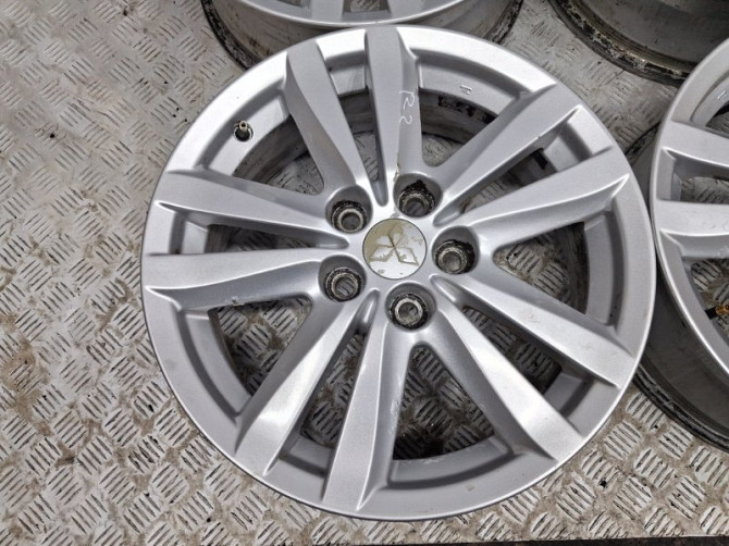 Диски титан комплект R17 Mitsubishi ASX GA 1.8 DIESEL 4N13 2010 (б/у) Київ - зображення 4