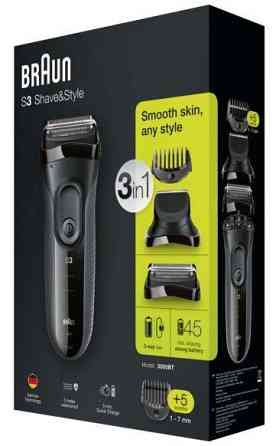 Электробритва Braun Series 3 3000 Вт 6328046 серая Київ