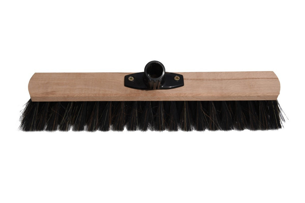 Щетка для внутренних помещений MASTERTOOL деревянная колодка 400х55х82/65 мм ПК без ручки конский во Харків - зображення 1