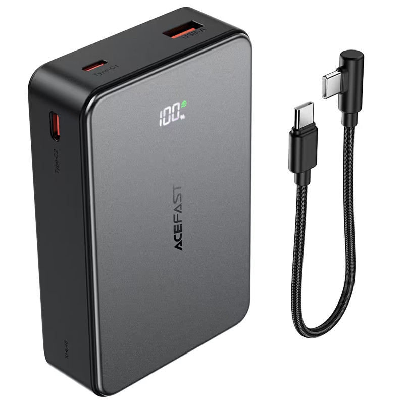 Портативное ЗУ Power Bank Acefast M29 22.5W with cable 20000 mAh Херсон - зображення 2