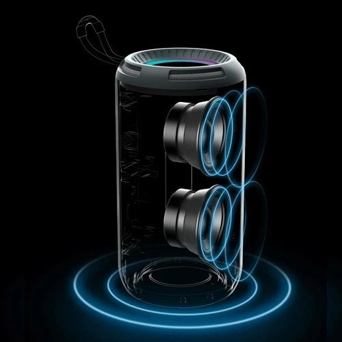 Колонка портативная Bluetooth T&G TG656 black черная Київ - зображення 6