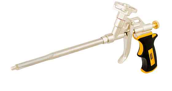 Пистолет для монтажной пены MASTERTOOL 180 мм металлический баллоноприемник 81-8672 Харьков
