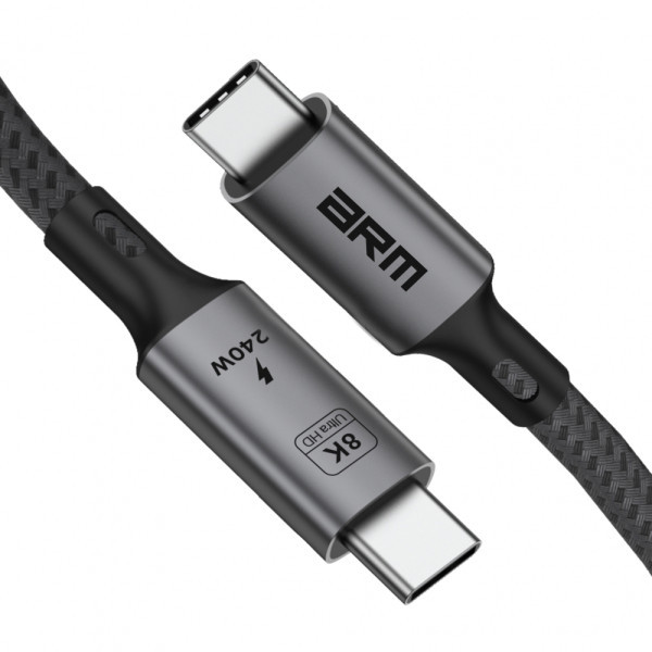 Кабель ArmorStandart USB 4.0 Type-C - Type-C 240W 8K 60hz 40Gbps 1m Black (ARM81921) (Код товару:393 Харків - зображення 3